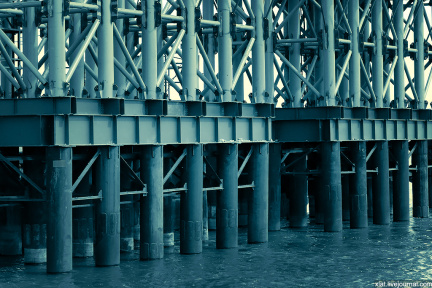 Строительство Бугринского моста