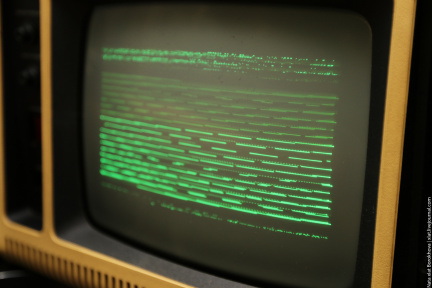 TRS-80 model 4P. Failed 80 character per line mode