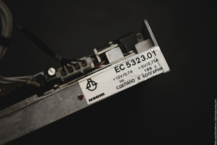 Агат-7. Изот ЕС 5323.01: Дисковод для пятидюймовых дискет.
