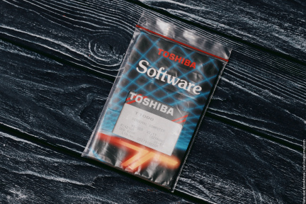 Toshiba T1000. Software