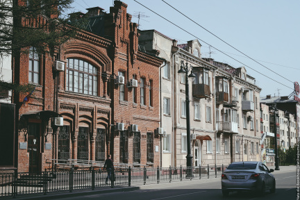 Омск. Вид на ул. Ленина