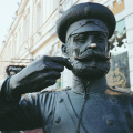 Омск. Памятник городовому