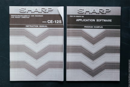 Sharp PC-1262 + Sharp CE-125