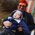 Michael & grandma
