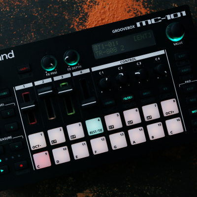 Music: Roland MC-101