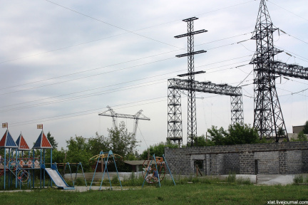 Near electrical substation