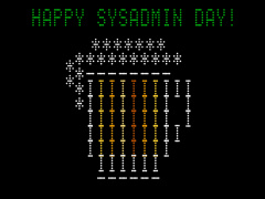 Happy sysadmin day!
