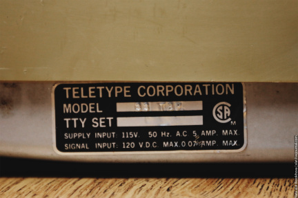 Teletype Model 33 ASR