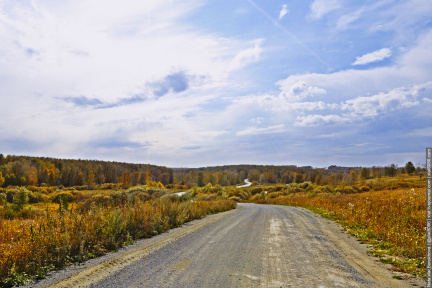 Autumn roads (НСО)